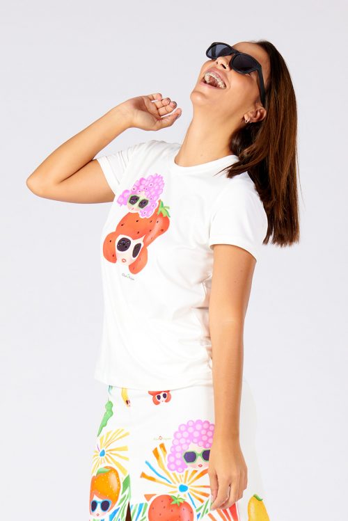 Camiseta algodón Fruits, vista 3